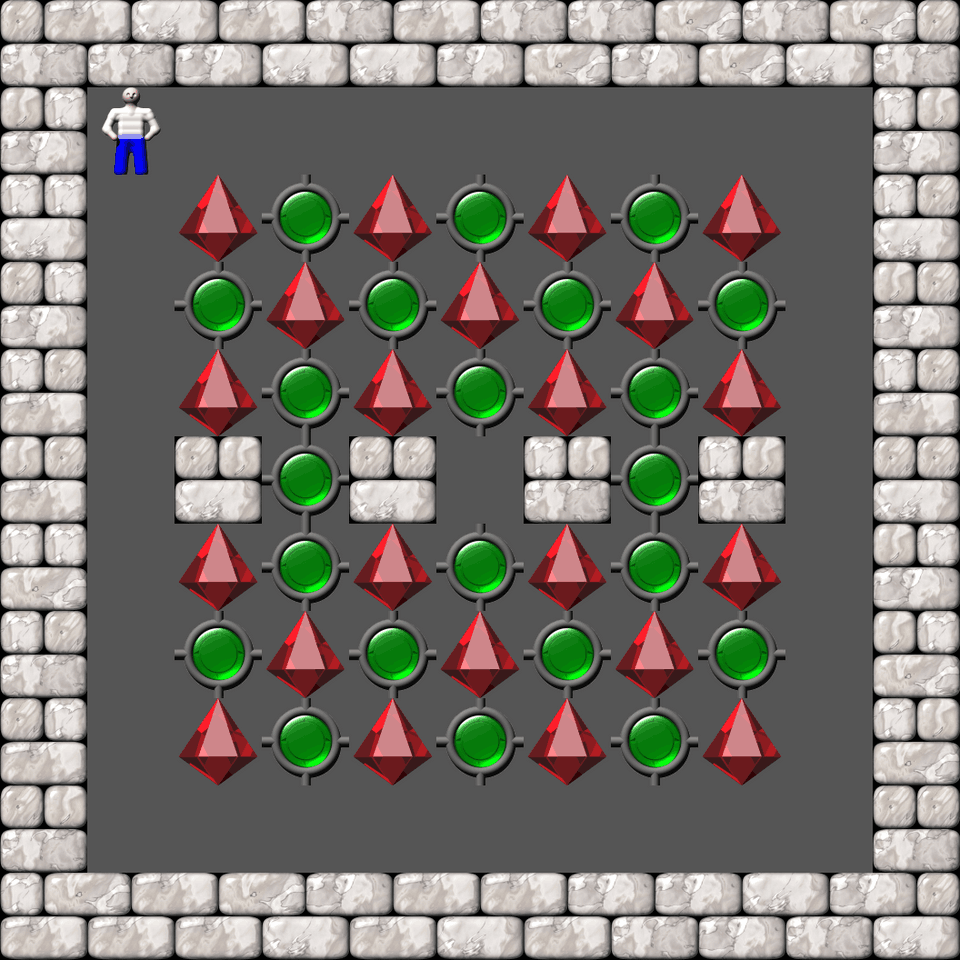 Sokoban Compact Catalysts 02 level 137